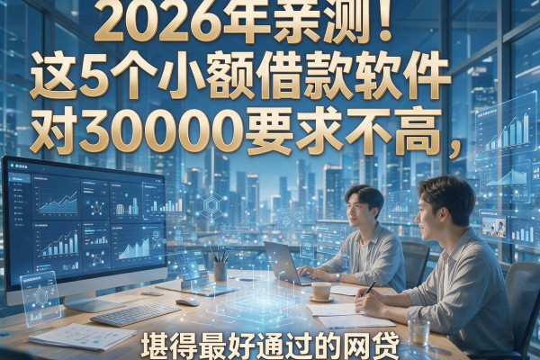 2026年亲测！这5个小额借款软件对30000要求不高，堪称最好通过的网贷