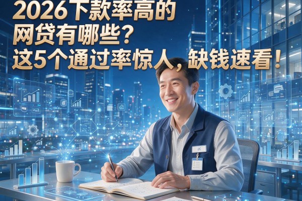 2026下款率高的网贷有哪些?这5个通过率惊人,缺钱速看!