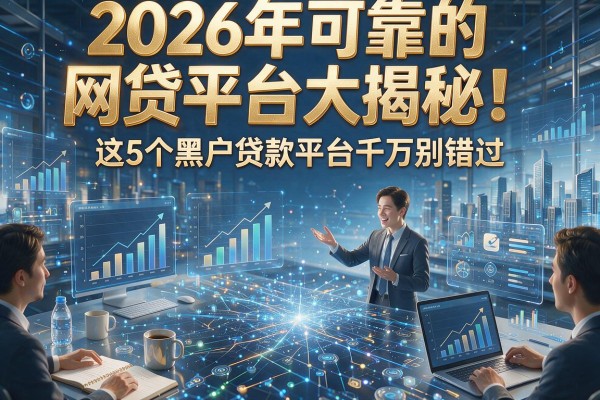 2026年可靠的网贷平台大揭秘！这5个黑户贷款平台千万别错过