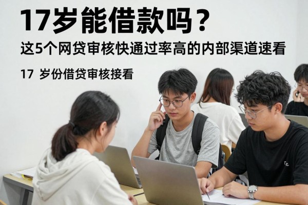 17岁能借款吗?这5个网贷审核快通过率高的内部渠道速看
