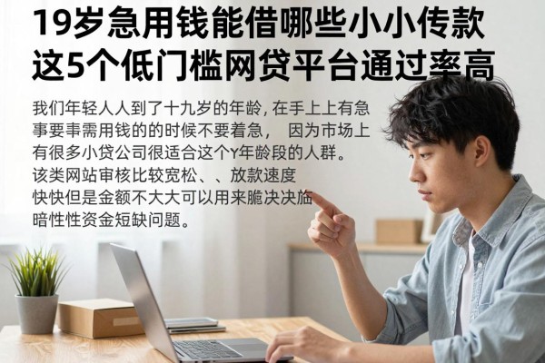 19岁急用钱能借哪些小额贷款这5个低门槛网贷平台通过率高