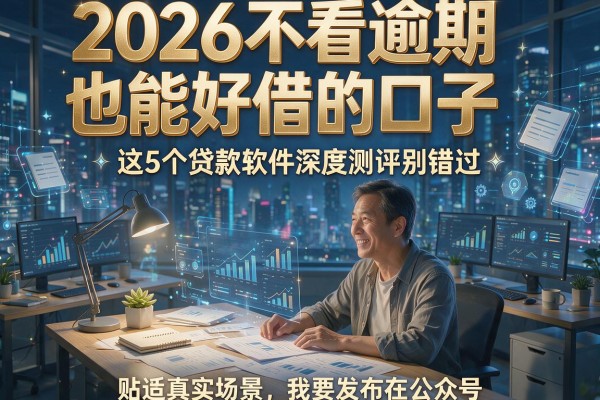 2026不看逾期也能好借的口子,这5个贷款软件深度测评别错过!