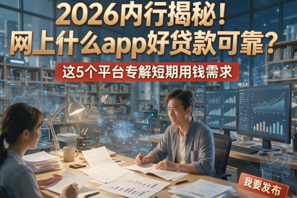 2026内行揭秘!网上什么app好贷款可靠?这5个平台专解短期用钱需求