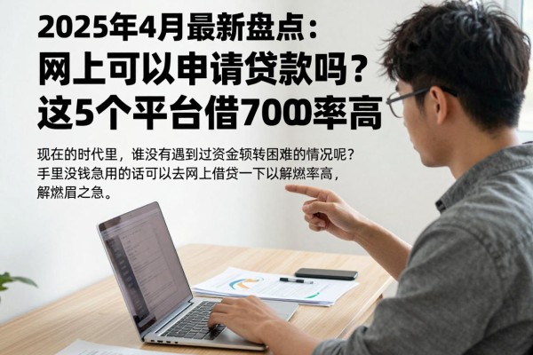 2025年4月最新盘点：网上可以申请贷款吗？这5个平台借7000元通过率高