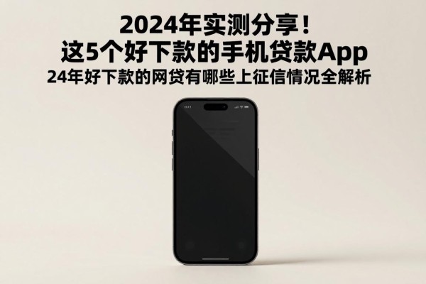 2024年实测分享!这5个好下款的手机贷款app,24年好下款的网贷有哪些上征信情况全解析