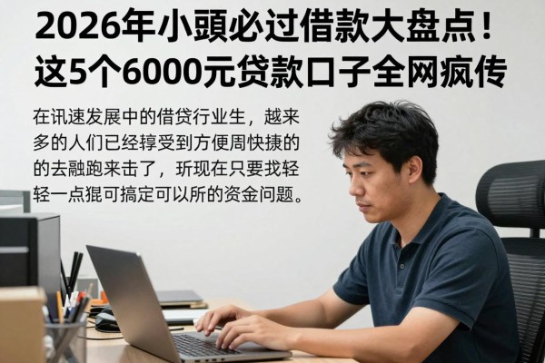 2026年小额必过借款大盘点！这5个6000元贷款口子全网疯传