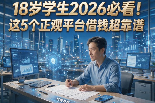 18岁学生2026必看!这5个正规平台借钱超靠谱