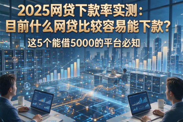 2025网贷下款率实测：目前什么网贷比较容易能下款？这5个能借5000的平台必知