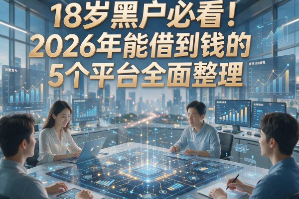 18岁黑户必看!2026年能借到钱的5个平台全面整理
