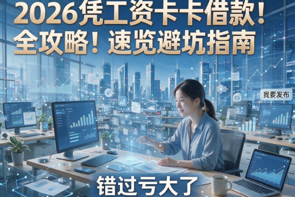 2026凭工资卡借款全攻略!速览避坑指南,错过亏大了
