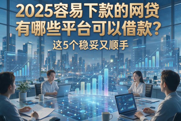 2025容易下款的网贷有哪些平台可以借款？这5个稳妥又顺手！
