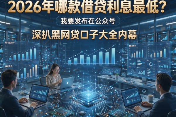 2026年哪款借贷利息最低？深扒黑网贷口子大全内幕！