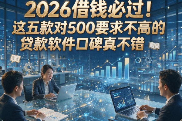 2026借钱必过!这五款对500要求不高的贷款软件口碑真不错