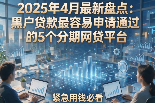 2025年4月最新盘点:黑户贷款最容易申请通过的5个分期网贷平台,紧急用钱必看!