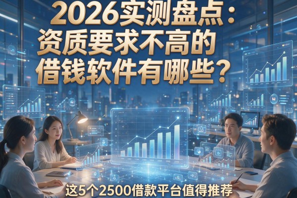 2026实测盘点:资质要求不高的借钱软件有哪些?这5个2500借款平台值得推荐