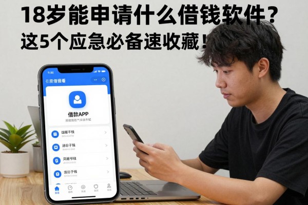 18岁能申请什么借钱软件？这5个应急必备速收藏！