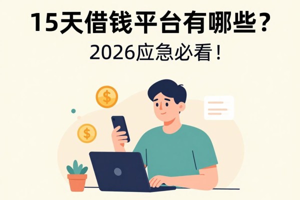 15天借钱平台有哪些?2026应急必看!这5个快借口子贴合临时周转