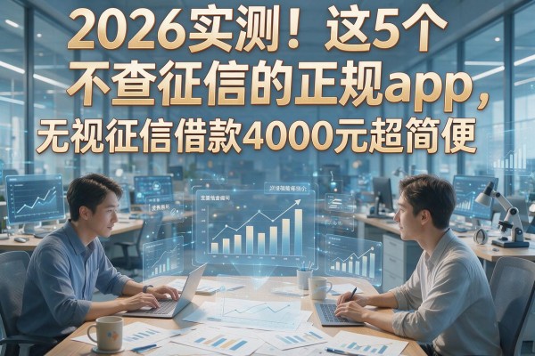 2026实测！这5个不查征信的正规app，无视征信借款4000元超简便
