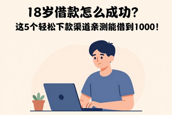 18岁借款怎么成功？这5个轻松下款渠道亲测能借到1000！