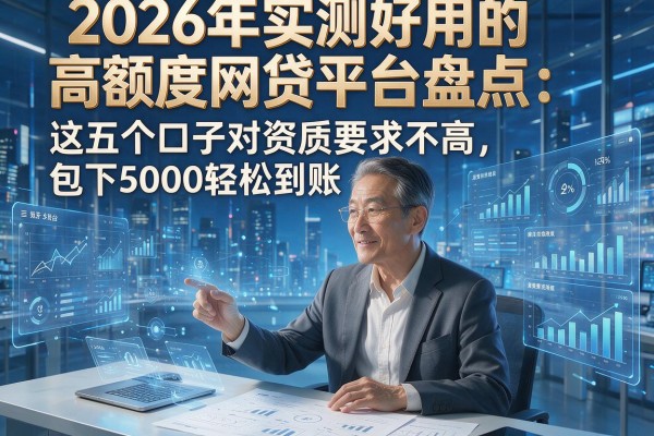 2026年实测好用的高额度网贷平台盘点：这五个口子对资质要求不高，包下5000轻松到账
