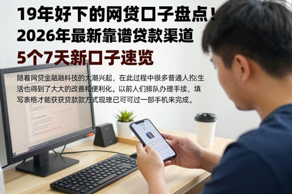 19年好下的网贷口子盘点!2026年最新靠谱贷款渠道,5个7天新口子速览