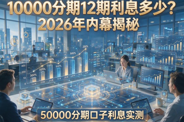 10000分期12期利息多少？2026年内幕揭秘，附50000分期口子利息实测