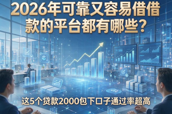 2026年可靠又容易借款的平台都有哪些?这5个贷款2000包下口子通过率超高!