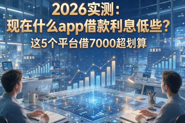 2026实测：现在什么app借款利息低些？这5个平台借7000超划算！
