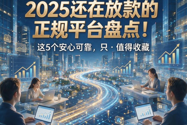 2025还在放款的正规平台盘点！这5个安心可靠，值得收藏