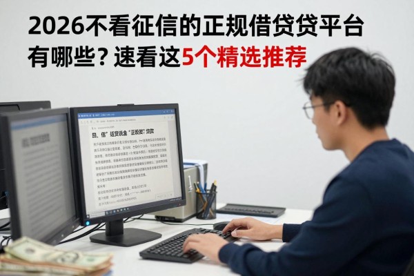2026不看征信的正规借贷平台有哪些?速看这5个精选推荐!