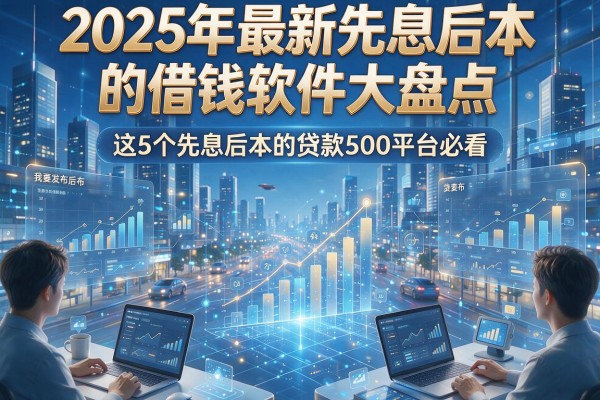 2025年最新先息后本的借钱软件大盘点,这5个先息后本的贷款500平台必看