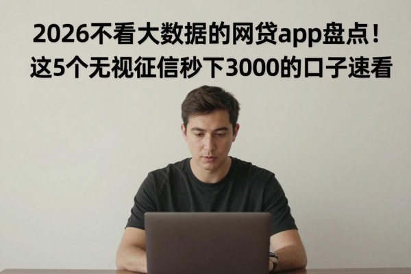 2026不看大数据的网贷app盘点！这5个无视征信秒下3000的口子速看
