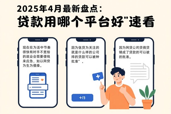 2025年4月最新盘点：贷款用哪个平台好通过？这5个不用身份证的借钱软件速看