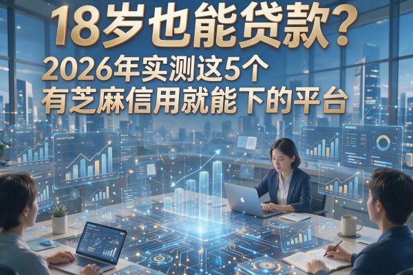 18岁也能贷款？2026年实测这5个有芝麻信用就能下的平台！