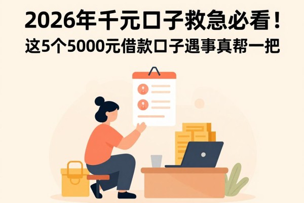 2026年千元口子救急必看！这5个5000元借款口子遇事真能帮一把，深度解析来了