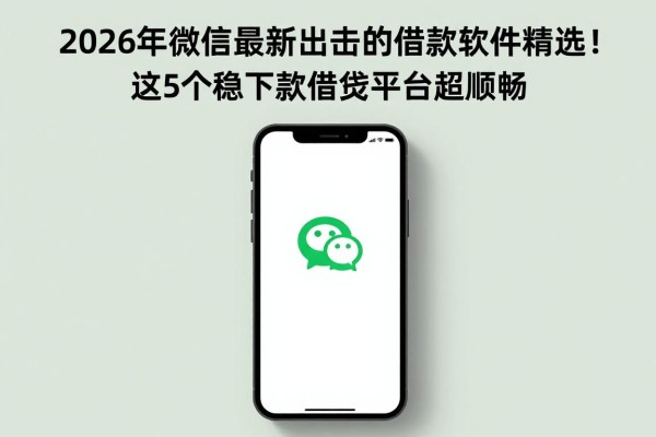 2026年微信最新推出的借款软件精选!这5个稳下款借钱平台超顺畅