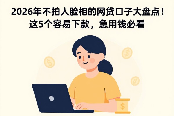 2026年不拍人脸相的网贷口子大盘点!这5个容易下款,急用钱必看!