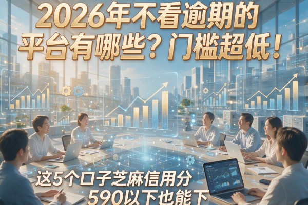 2026年不看逾期的平台有哪些？门槛超低！这5个口子芝麻信用分590以下也能下