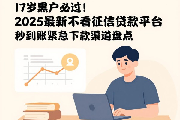 17岁黑户必过!2025最新不看征信贷款平台,秒到账紧急下款渠道盘点