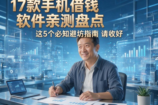17款手机借钱软件亲测盘点，这5个必知避坑指南请收好