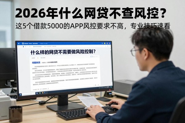 2026年什么网贷不查风控?这5个借款5000的APP风控要求不高,专业技巧速看
