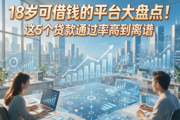 18岁可借钱的平台大盘点!这5个贷款通过率高到离谱