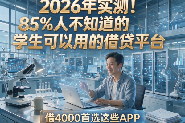 2026年实测!85%人不知道的学生可以用的借贷平台,借4000首选这些APP