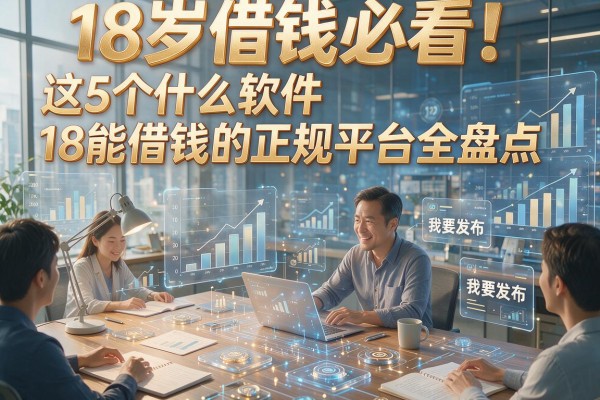 18岁借钱必看！这5个什么软件18能借钱的正规平台全盘点
