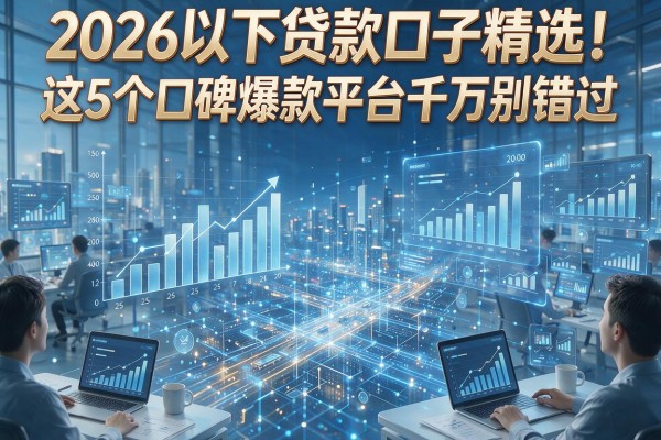 2026以下贷款口子精选！这5个口碑爆款平台千万别错过