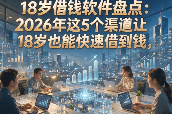 18岁借钱软件盘点：2026年这5个渠道让18岁也能快速借到钱