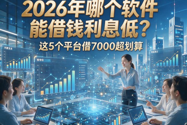 2026年哪个软件能借钱利息低？这5个平台借7000超划算