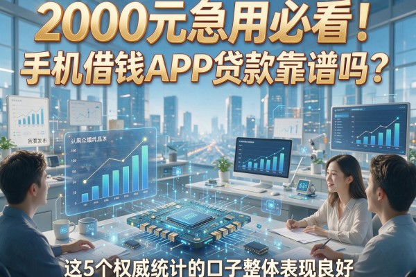 2000元急用必看!手机借钱APP贷款靠谱吗?这5个权威统计的口子整体表现良好
