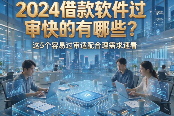 2024借款软件过审快的有哪些？这5个容易过审适配合理需求速看！