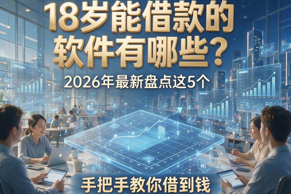 18岁能借款的软件有哪些？2026年最新盘点这5个，手把手教你借到钱！
